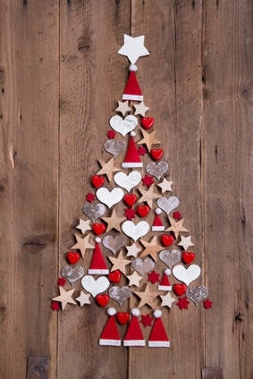 Sapin de Noël pour espaces réduits