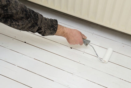 Peinture du parquet