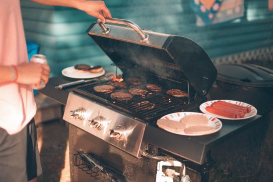 Barbecue au gaz