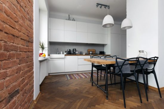 cuisine avec parquet